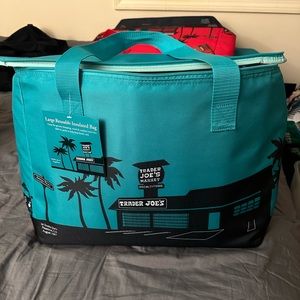 Teal Trader Joe’s Insulated Bag NWT